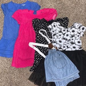 Lot of 5 Baby Gap Toddler Girl Dresses